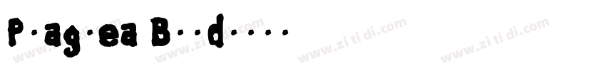 Pragnea Bold字体转换